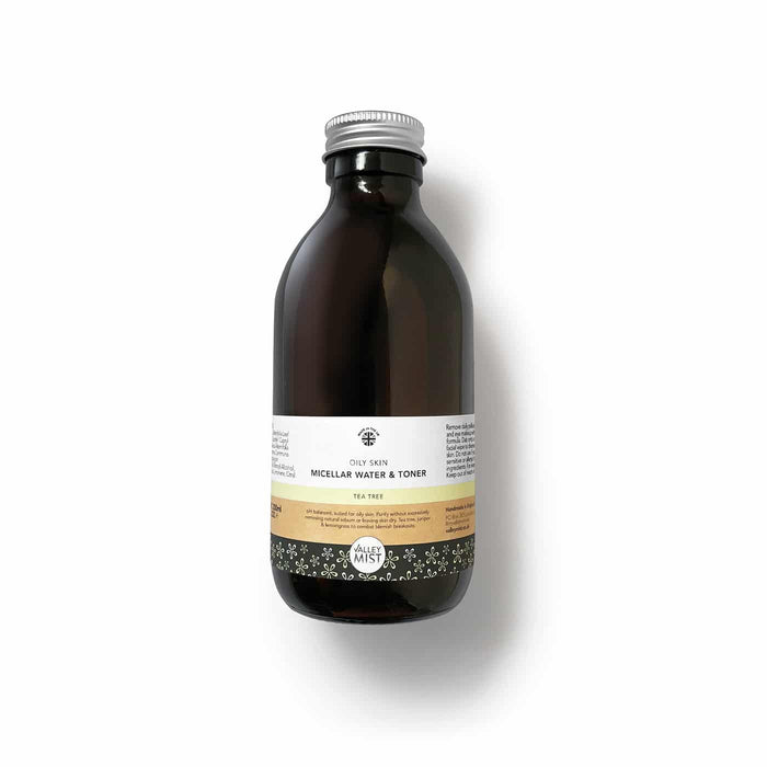 Tea tree and lemongrass micellar water and toner 200ml