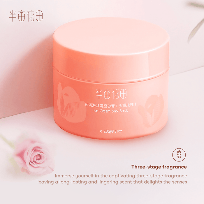 Little Dream Garden Ice Cream Silky Smooth Body Scrub Exfoliator 250 g
