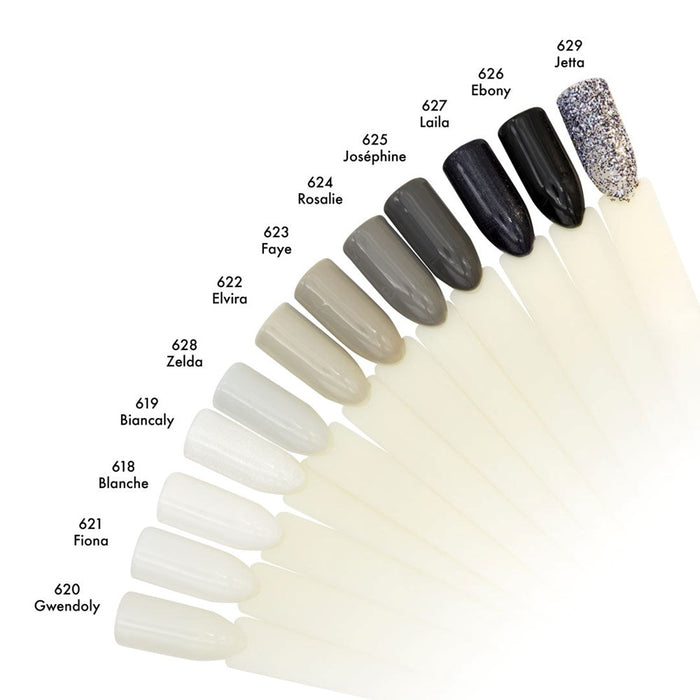 Looky Vernis Gel 3 en 1 #626 Ebony (Collection Black and White)