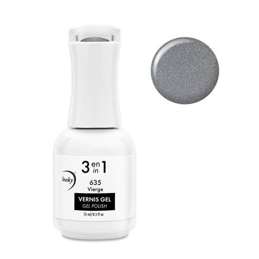 Looky Vernis Gel 3 en 1 #635 Vierge (Collection Astro) (EXCLUSIVITÉ WEB)