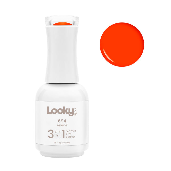 Looky Vernis Gel 3 en 1 #694 Arlene (Collection Pretty Bright)