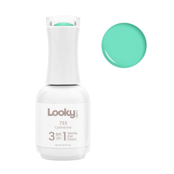 Looky Vernis Gel 3 en 1 #733 Catherine (Collection Sunset)