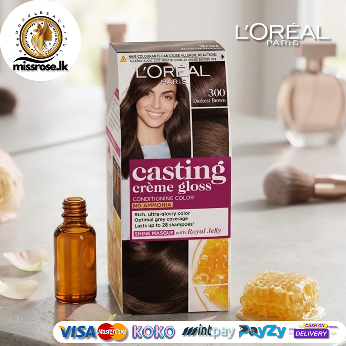 L’Oréal Paris Casting Crème Gloss - Darkest Brown 300
