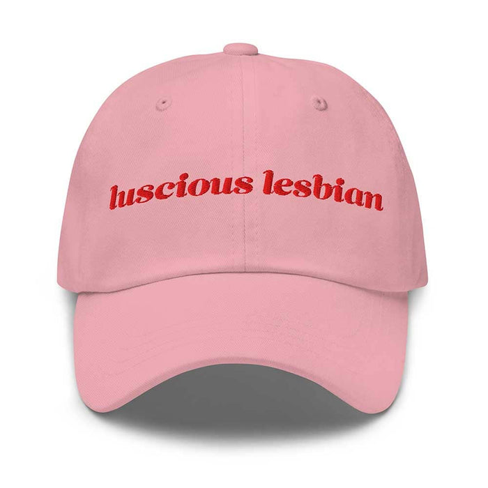 luscious-lesbian-classic-twill-dad-hat-pink