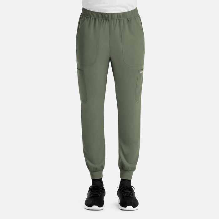 Maevn Momentum Mens Full Elastic Jogger Scrub Pants