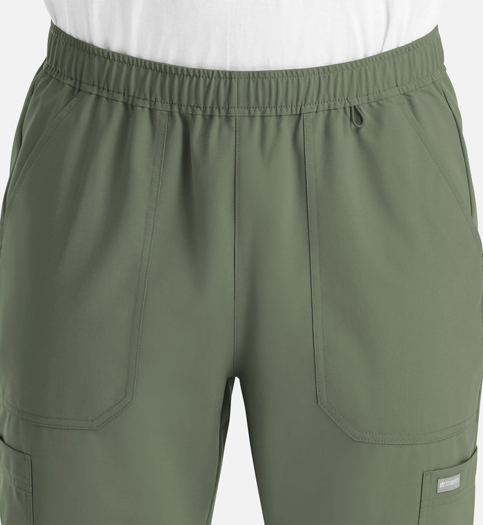 Maevn Momentum Mens Full Elastic Jogger Scrub Pants