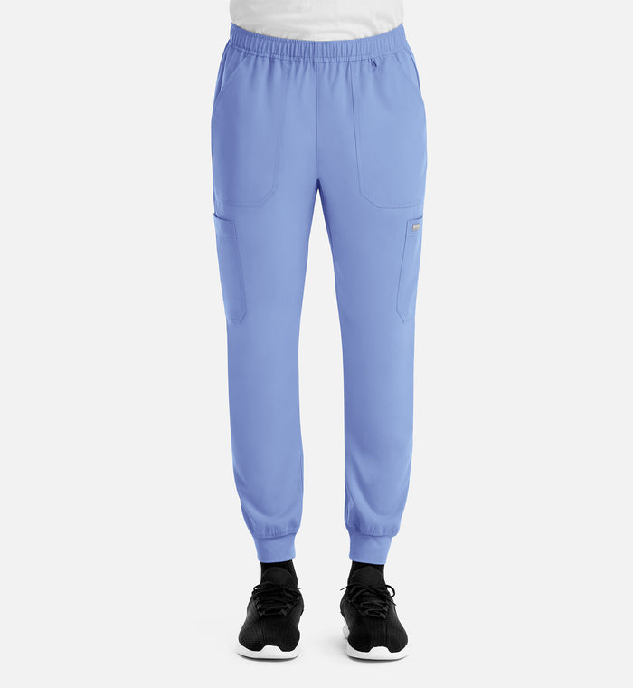 Maevn Momentum Mens Full Elastic Jogger Scrub Pants