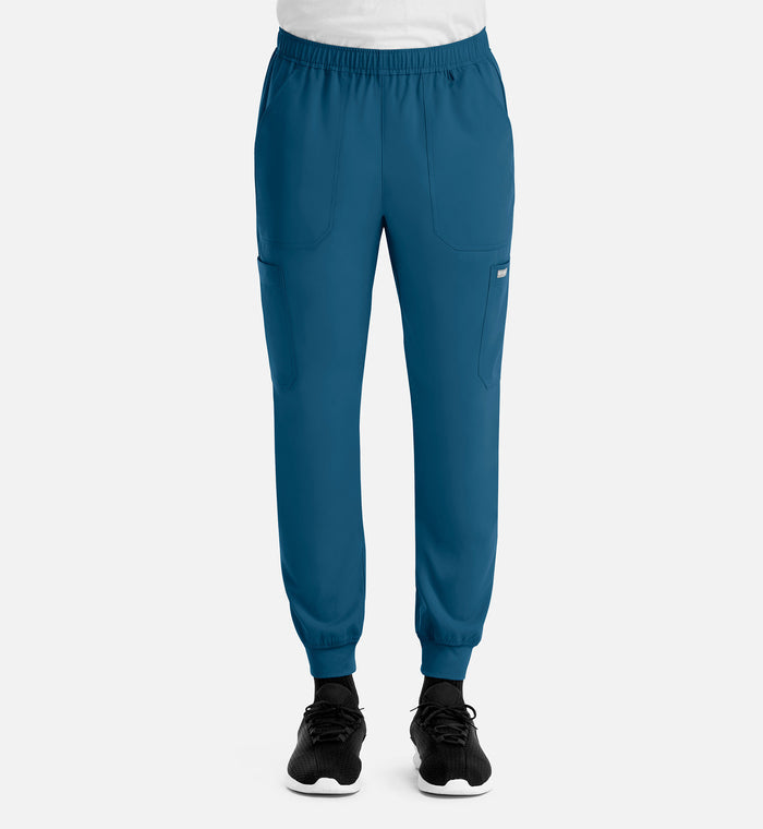 Maevn Momentum Mens Full Elastic Jogger Scrub Pants