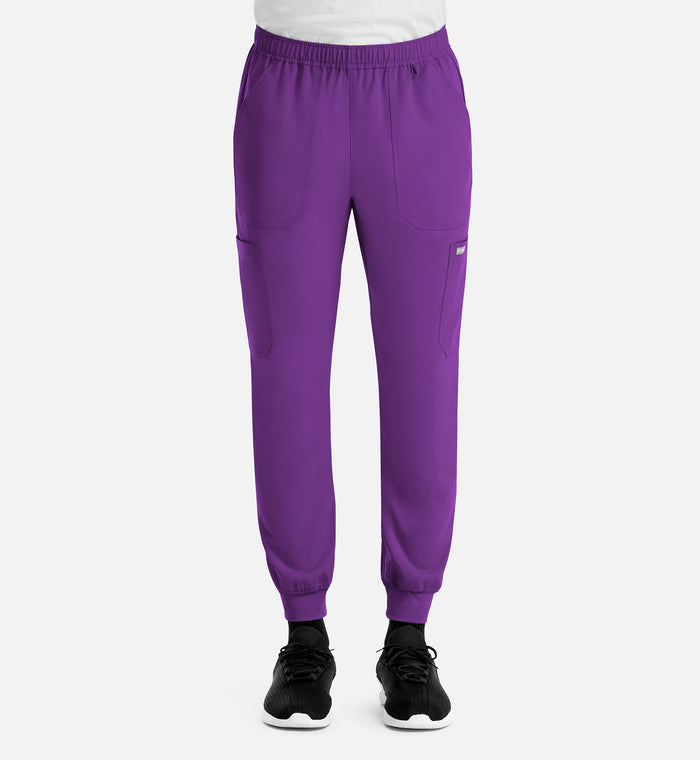 Maevn Momentum Mens Full Elastic Jogger Scrub Pants