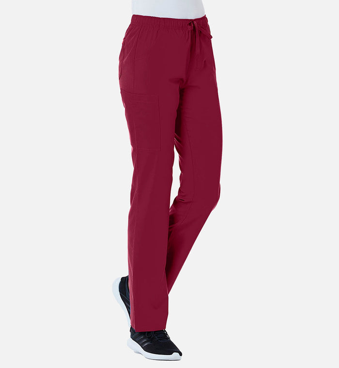 Maevn Red Panda Full Elastic Waist Scrub Pants