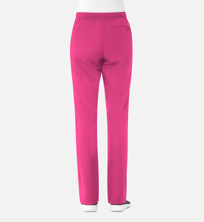Maevn Red Panda Half Elastic Waist Scrub Pants