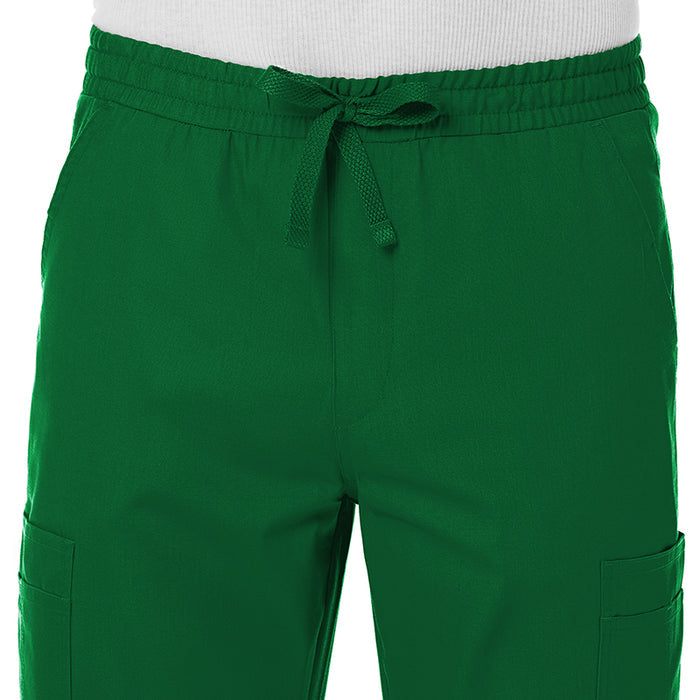 Maevn Red Panda Mens Full Elastic Cargo Scrub Pants
