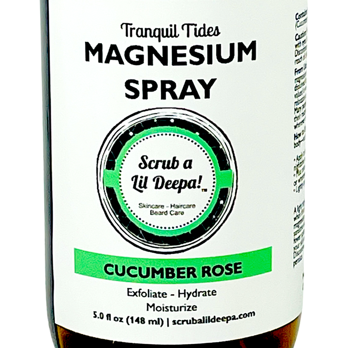 Magnesium Spray - Cucumber Rose
