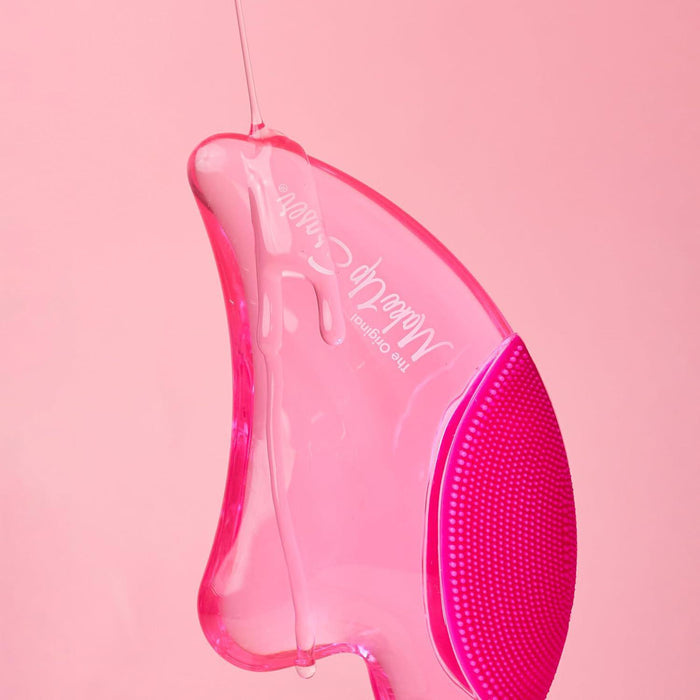 MakeUp Eraser Puff Eraser 2 In1 Gua Sha & Facial Scrubber