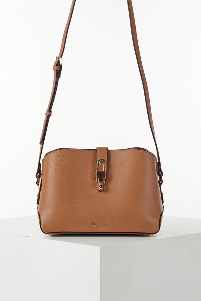 Margy Tan Zip Top Crossbody