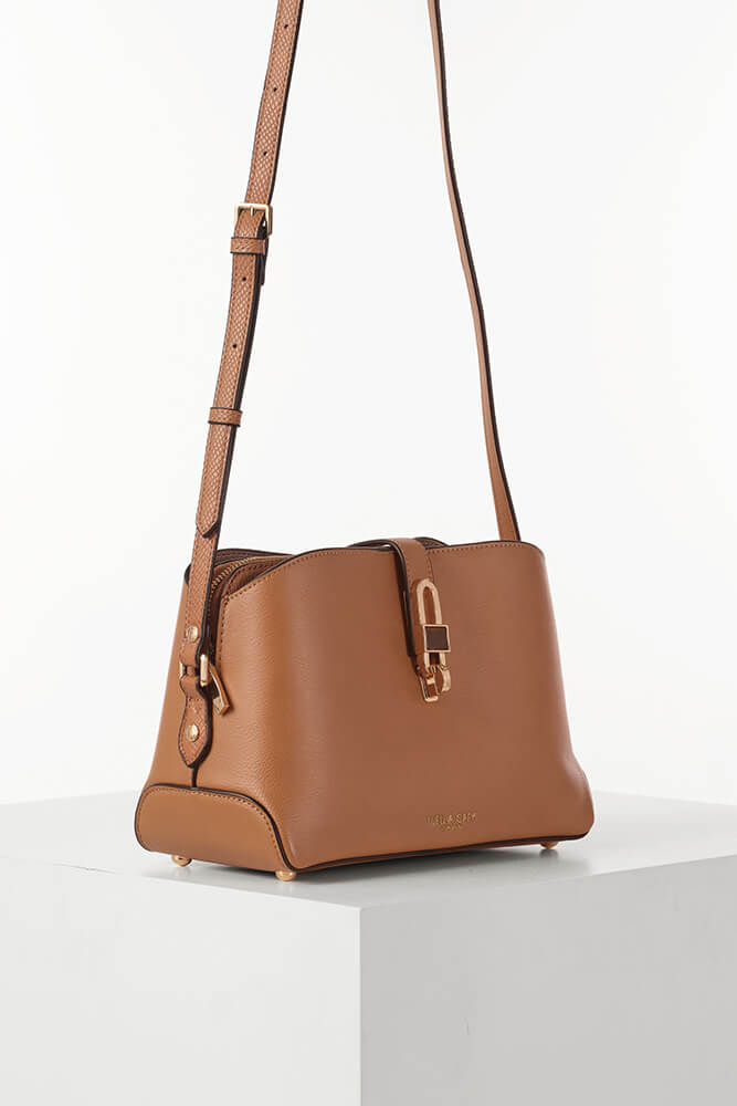 Margy Tan Zip Top Crossbody