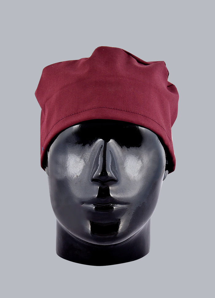 Maroon Scrub Cap