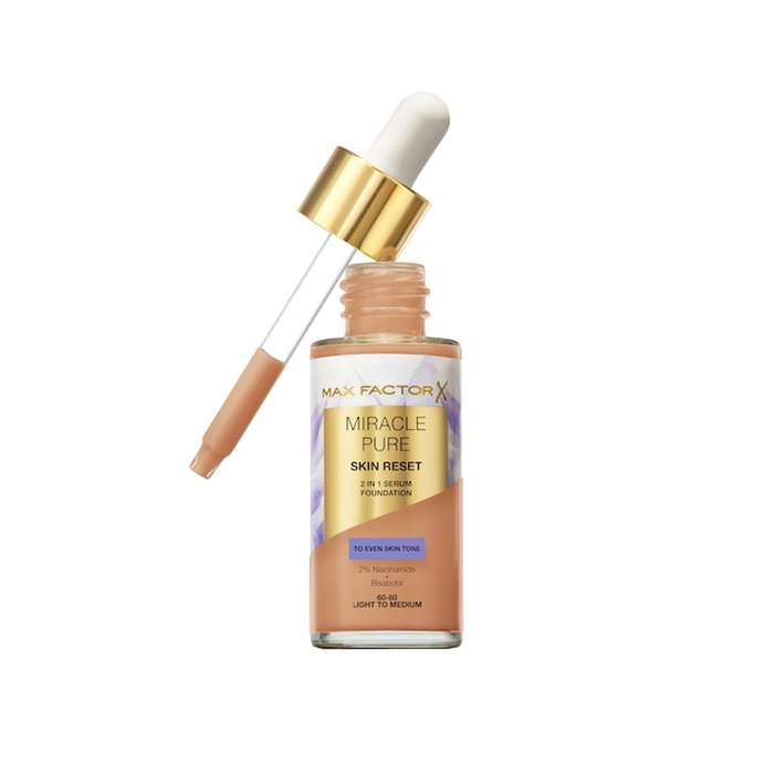 Maxfactor Miracle Pure Skin Reset 2-In-1 Serum Foundation