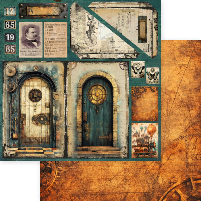 Memory-Place - 8X8 Collection Pack - Visionaries. Looking for Vintage or Steam Punk? Available at Embellish Away located in Bowmanville Ontario Canada.