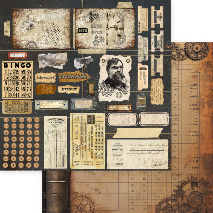 Memory-Place - 8X8 Collection Pack - Visionaries. Looking for Vintage or Steam Punk? Available at Embellish Away located in Bowmanville Ontario Canada.