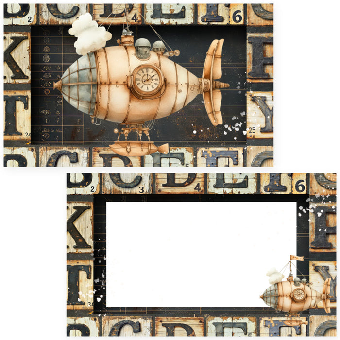 Memory-Place - Journal Cards - Visionaries - 20/Pkg - 4 Designs/5 Each. Approx. 2.1 x 3.5.. Available at Embellish Away located in Bowmanville Ontario Canada.