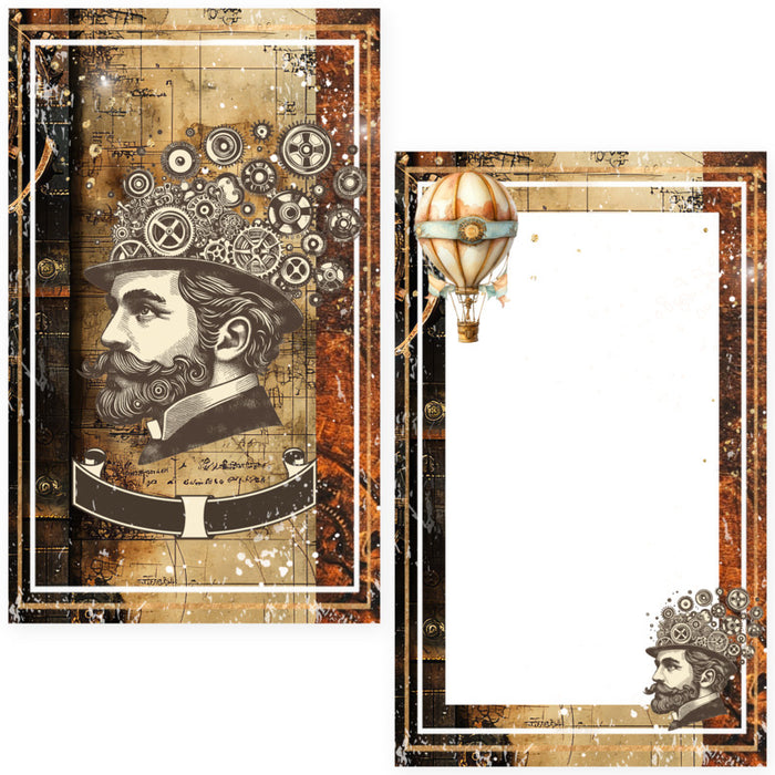 Memory-Place - Journal Cards - Visionaries - 20/Pkg - 4 Designs/5 Each. Approx. 2.1 x 3.5.. Available at Embellish Away located in Bowmanville Ontario Canada.