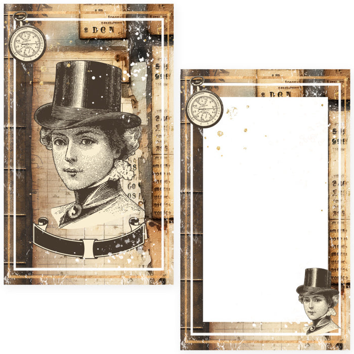 Memory-Place - Journal Cards - Visionaries - 20/Pkg - 4 Designs/5 Each. Approx. 2.1 x 3.5.. Available at Embellish Away located in Bowmanville Ontario Canada.