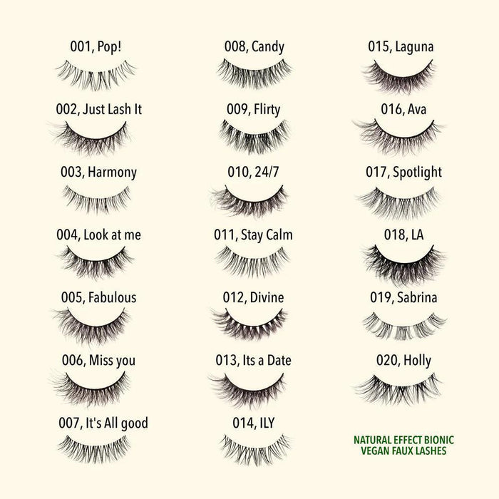 MOIRA Natural Effect Bionic Vegan Faux Lashes