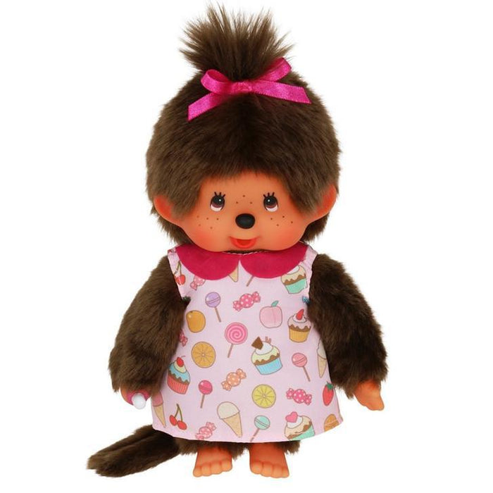 Monchhichi Pop N Candy Girl With Dress Plush