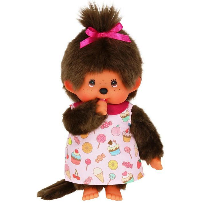 Monchhichi Pop N Candy Girl With Dress Plush