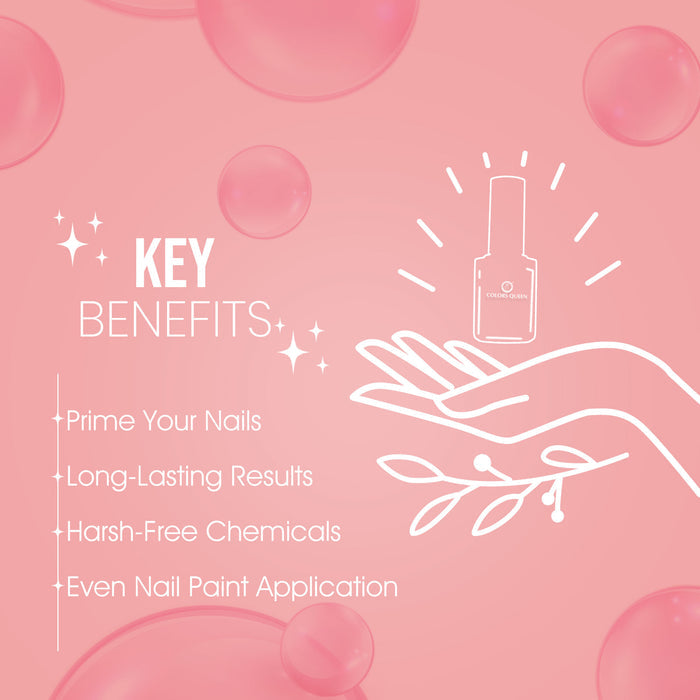 Colors Queen Nail Care - Vitamin E Base Coat