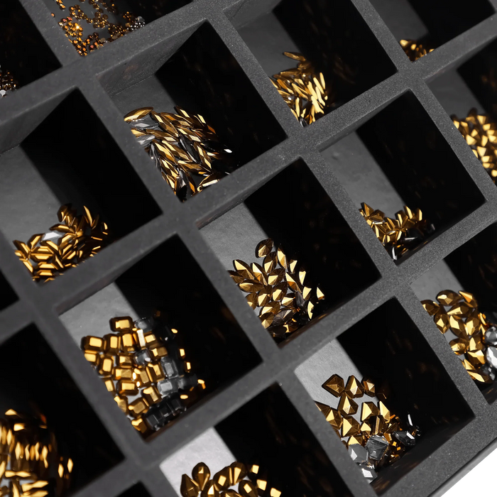Nail Gems - Gold - Paris Lash Academy