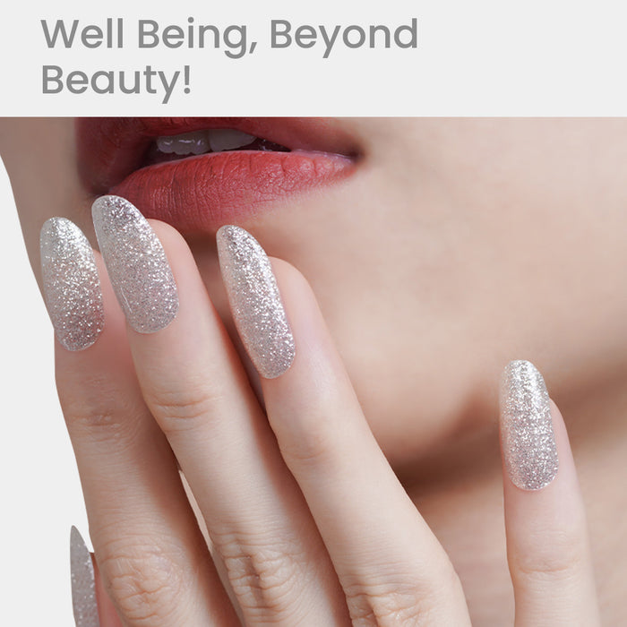 NAILED IT NAIL STICKERS MOONLIT SILVER