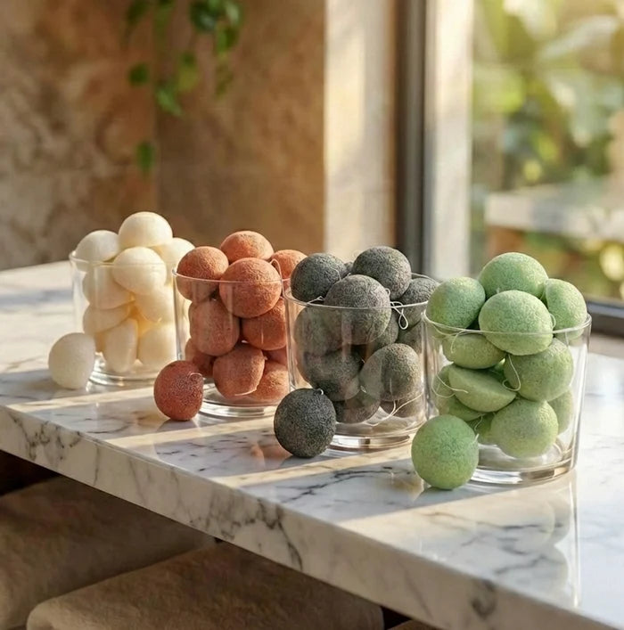 Natural Konjac Facial Cleansing Sponge