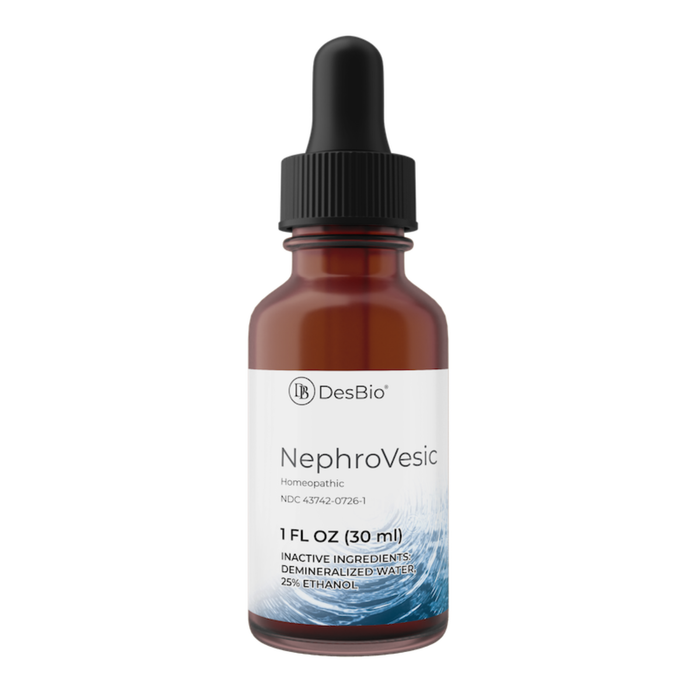 NephroVesic is for the temporary relief of symptoms including incontinence, bladder inflammation, bladder support, and kidney support.