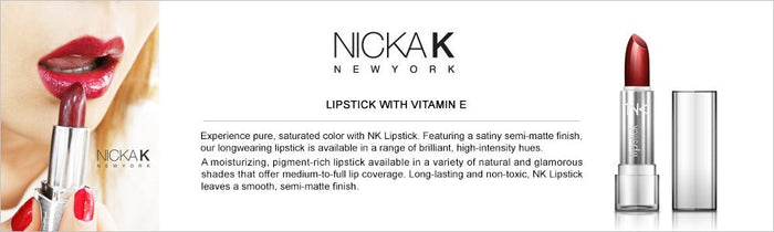 Nicka K New York NK Lipstick with Vitamin E - ikatehouse