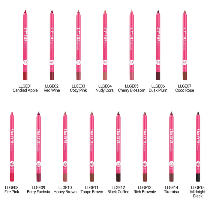 NICKA K New York Stay Ever Gel Lip Liner - ikatehouse