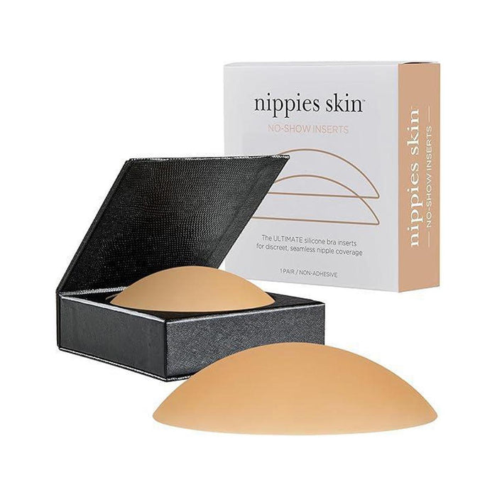 Nippies Skin Non-Adhesive Bra Liner No-Show Inserts  (A-C Cups)