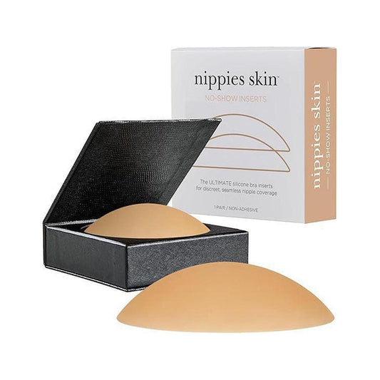 Nippies Skin Non-Adhesive Bra Liner No-Show Inserts  (A-C Cups)