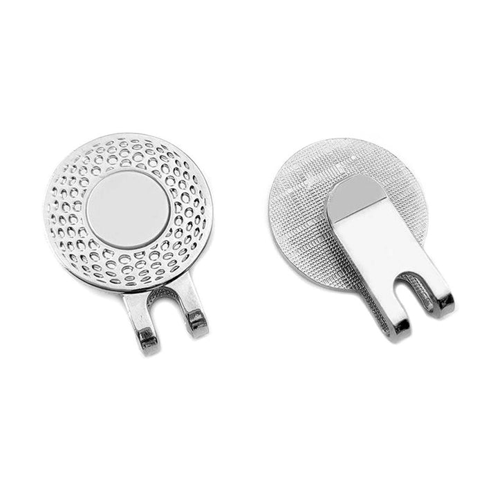 Kolorspun Pins Nope Alarm Clock golf ball marker with magnetic hat clip, featuring a detailed golf-themed design.