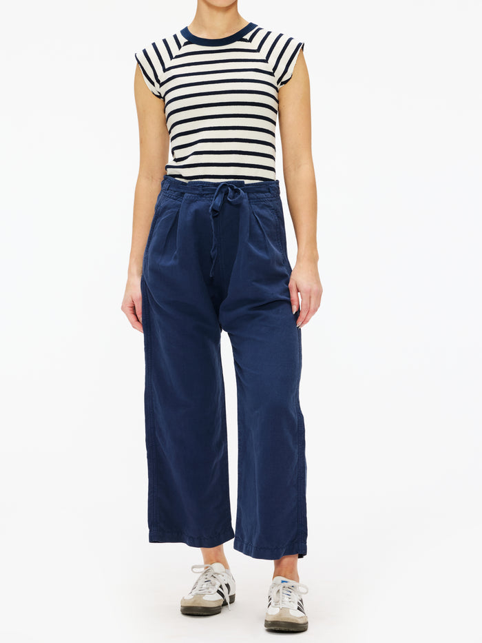 NSF Chloe Fitted Raglan Stripe