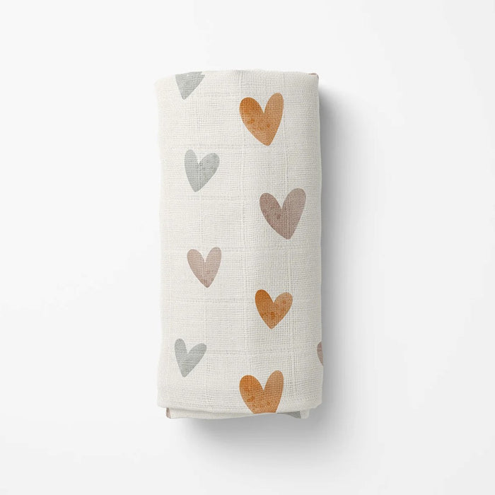 OLUCHI KIDS Organic Bamboo Swaddle Blanket | Isetan KL Online Store