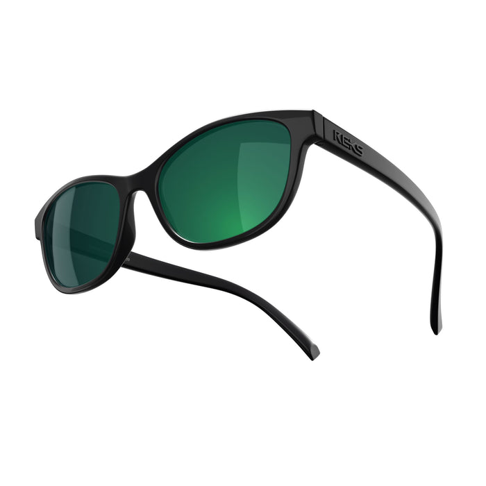 Single Vision / Solid Smoke / Green Mirror