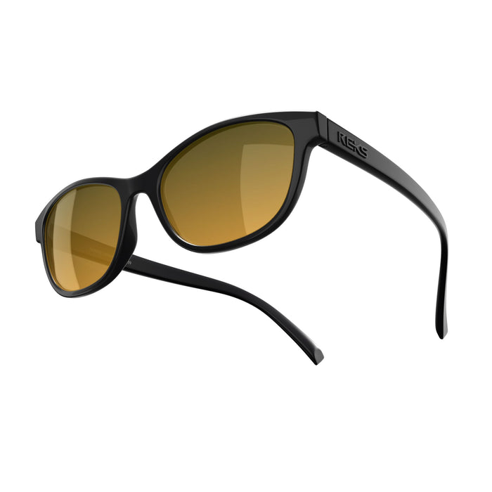 Single Vision / Solid Smoke / Gold Mirror