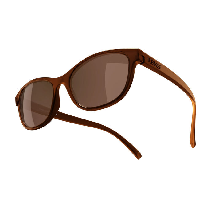 Single Vision / Solid Brown / None