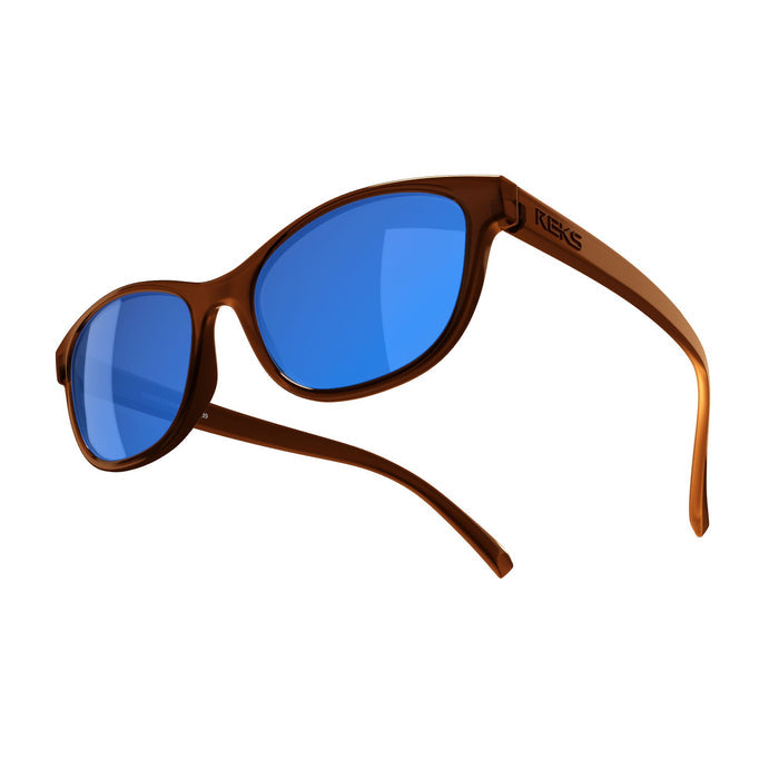 Single Vision / Solid Smoke / Cobalt Blue Mirror