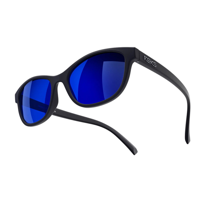 Single Vision / Solid Smoke / Solid Blue Mirror