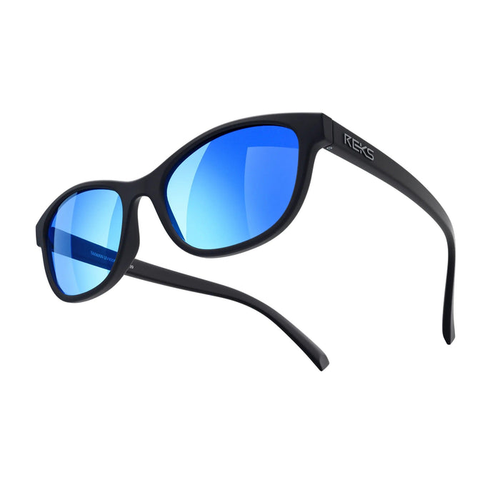 Single Vision / Solid Smoke / Cobalt Blue Mirror