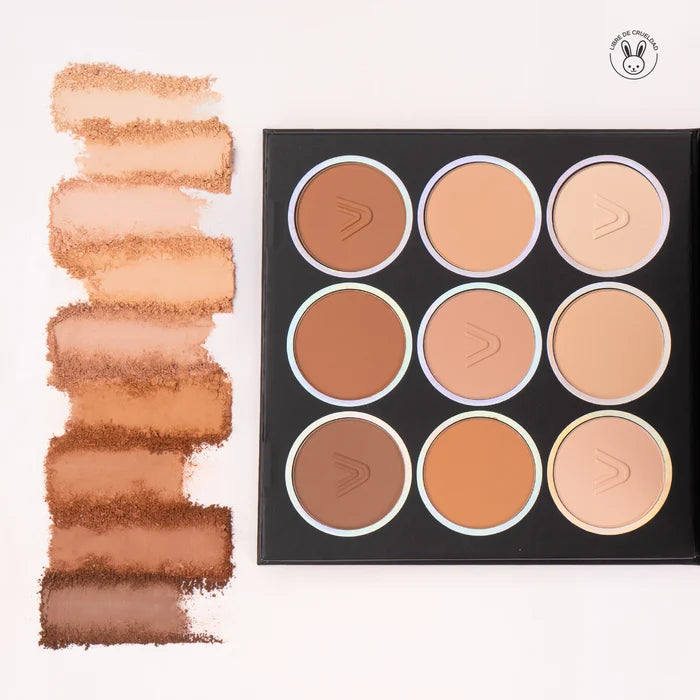PALETA DE POLVOS COMPACTOS NATURAL TOUCH