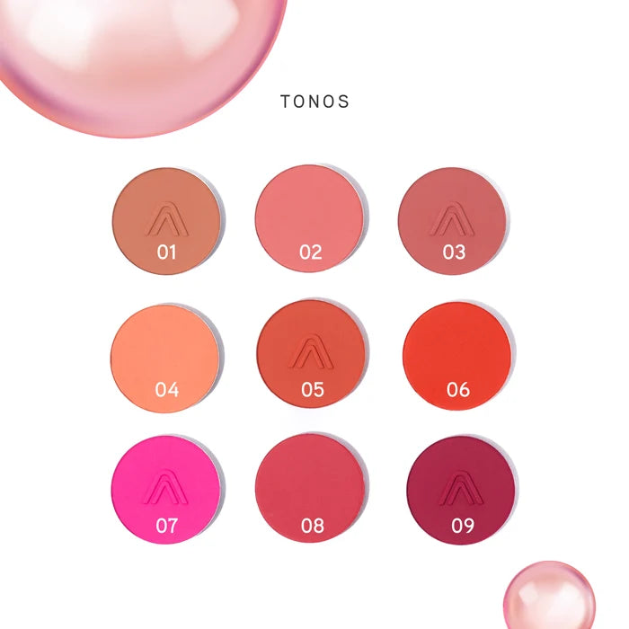 PALETA DE RUBORES BLUSHED CHEEKS